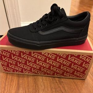 Vans Classic Black Canvas Shoes